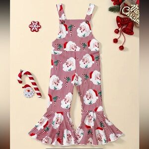 Girls Christmas jumpsuit NEW